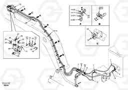 2298 Working hydraulic, dipper arm rupture EC240, Volvo Construction Equipment