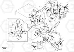 94308 Servo system, pump to control valve EC240, Volvo Construction Equipment