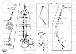 97804 Servo system, remote control valve EC240, Volvo Construction Equipment