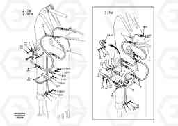 33523 Working hydraulic, dipper arm EC240, Volvo Construction Equipment