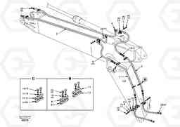 17668 Working hydraulic, hammer and shear for adjustable boom EC240, Volvo Construction Equipment