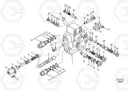 24456 Working hydraulic, adjustable boom control valve EC240, Volvo Construction Equipment