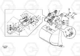 72235 Attachment bracket, quickfit EC240, Volvo Construction Equipment