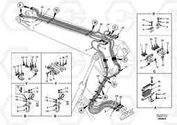 17670 Quickfit and rotator hydraulic, adjustable boom EC240, Volvo Construction Equipment