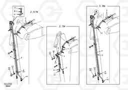 77360 Rotator hydraulic, dipper arm EC240, Volvo Construction Equipment