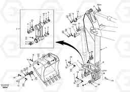 38819 Links to dipper arm EC240, Volvo Construction Equipment