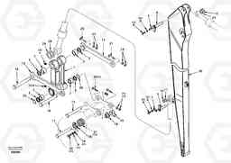 98552 Links to dipper arm, super long EC240, Volvo Construction Equipment