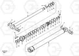 32886 Dipper arm cylinder EC240, Volvo Construction Equipment