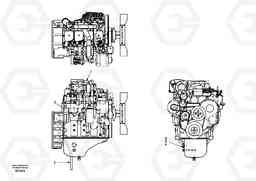 38349 Engine EC140, Volvo Construction Equipment