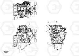 38350 Engine block heater EC140, Volvo Construction Equipment