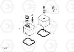 38352 Valve cover EC140, Volvo Construction Equipment