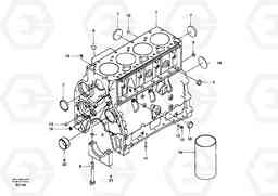 38353 Cylinder block EC140, Volvo Construction Equipment