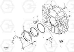 38355 Flywheel housing EC140, Volvo Construction Equipment