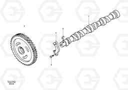 36660 Camshaft EC140, Volvo Construction Equipment