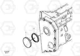 36671 Tachometer drive cover EC140, Volvo Construction Equipment