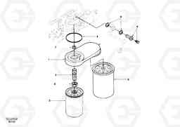 13796 Fuel filter EC140, Volvo Construction Equipment