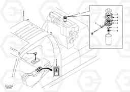36690 Fuel line, fuel heater EC140, Volvo Construction Equipment