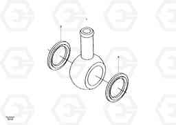 36691 Fuel pipe. Drain EC140, Volvo Construction Equipment