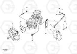 36692 Drive for injection pump EC140, Volvo Construction Equipment