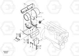 6988 Exhaust system EC140, Volvo Construction Equipment