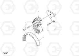 40960 Automatic belt tensioner with fitting parts EC140, Volvo Construction Equipment