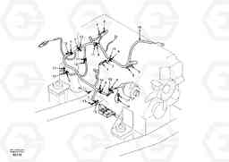 38782 Cable harness, engine EC140, Volvo Construction Equipment