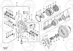 98259 Travel motor EC140, Volvo Construction Equipment