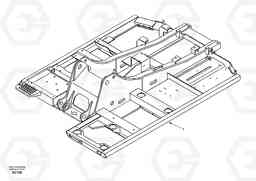 41479 Upper frame EC140, Volvo Construction Equipment