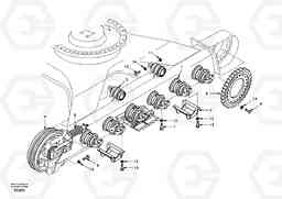 41719 Undercarriage, components and track guards EC140, Volvo Construction Equipment