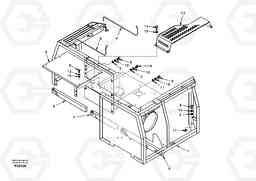 7690 Cowl frame, cover and hood EC140, Volvo Construction Equipment