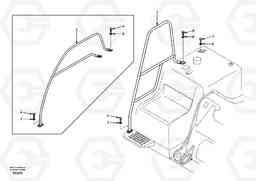 37681 Handrail EC140, Volvo Construction Equipment