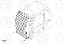 46186 Windshield protection EC140, Volvo Construction Equipment