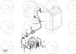 46203 Heating line EC140, Volvo Construction Equipment