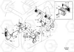 46207 Air duct in cabin and cabin floor EC140, Volvo Construction Equipment