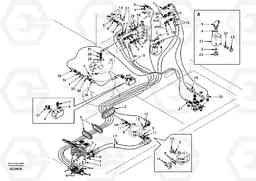 94954 Servo system, control valve to remote control valve pedal EC140, Volvo Construction Equipment