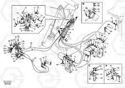 7717 Working hydraulic, adjustable boom for upper EC140, Volvo Construction Equipment