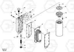 25921 Oil cooler EC290, Volvo Construction Equipment