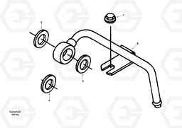 28747 Fuel pipe. Drain EC290, Volvo Construction Equipment