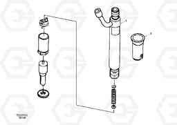 18314 Injector EC290, Volvo Construction Equipment