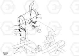 28872 Exhaust system EC290, Volvo Construction Equipment