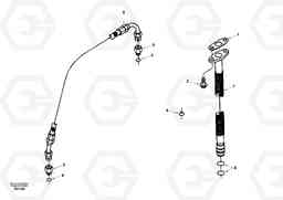 34866 Turbocharger, plumbing EC290, Volvo Construction Equipment
