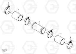 28754 Charge air cooler, plumbing EC290, Volvo Construction Equipment