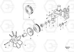 13889 Fan drive EC290, Volvo Construction Equipment