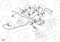 46824 Cable harness, engine EC290, Volvo Construction Equipment