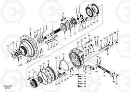 93930 Travel motor EC290, Volvo Construction Equipment