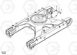 56916 Undercarriage frame EC290, Volvo Construction Equipment