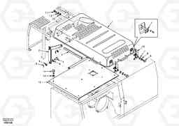 12173 Cowl frame, cover and hood EC290, Volvo Construction Equipment