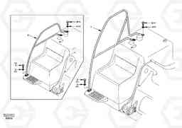 39357 Handrail EC290, Volvo Construction Equipment