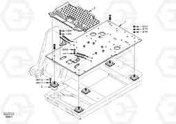 101579 Cabin floor EC290, Volvo Construction Equipment