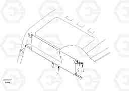 27837 Sun visor interior EC290, Volvo Construction Equipment